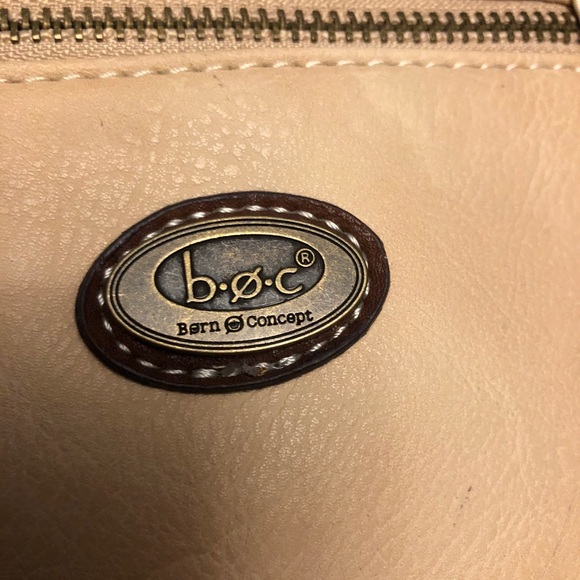 B.O.C. Born Concept Shoulder Bag In Cream/Brown - Picture 2 of 12